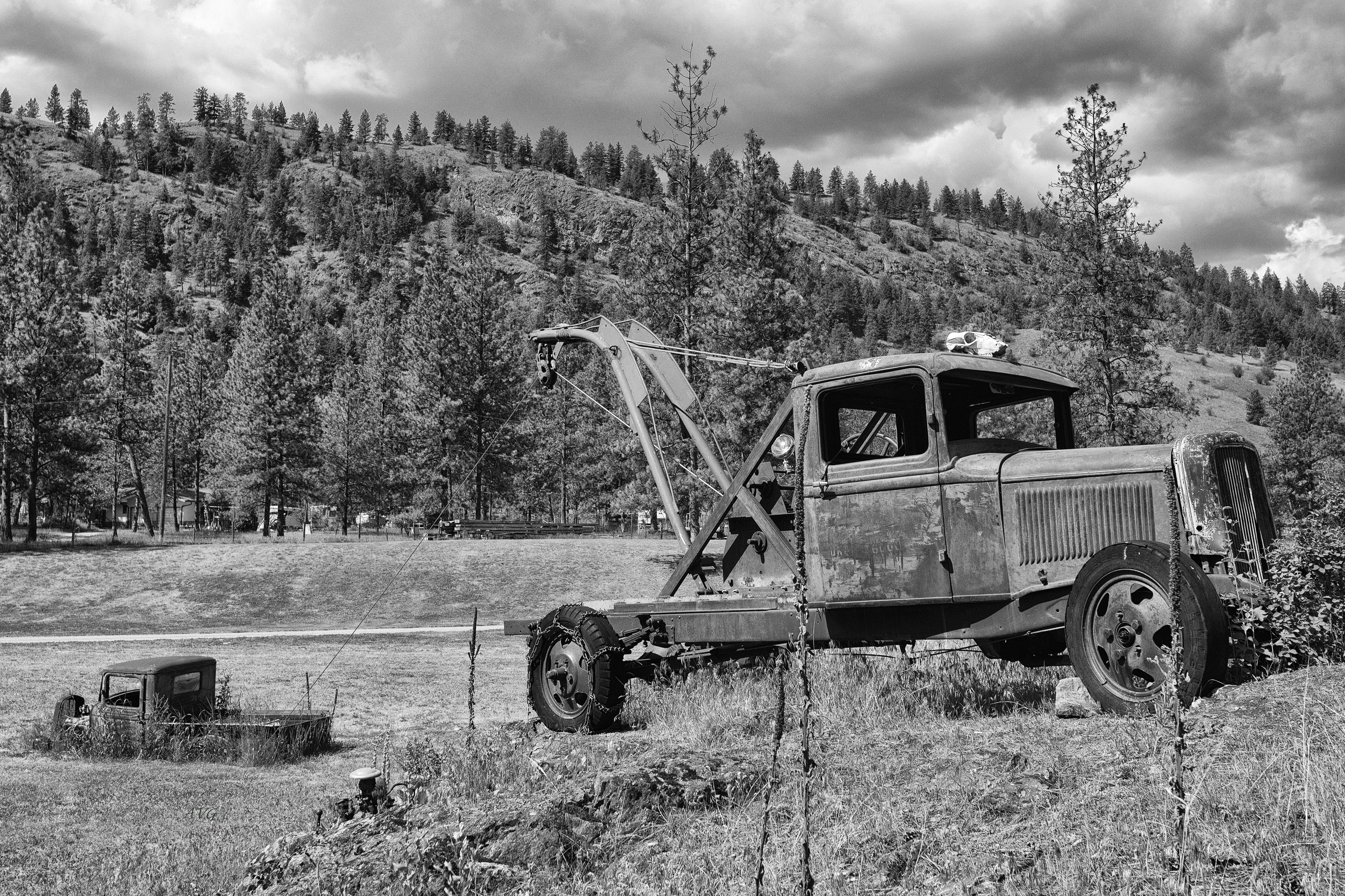 Professional tow truck ready for service