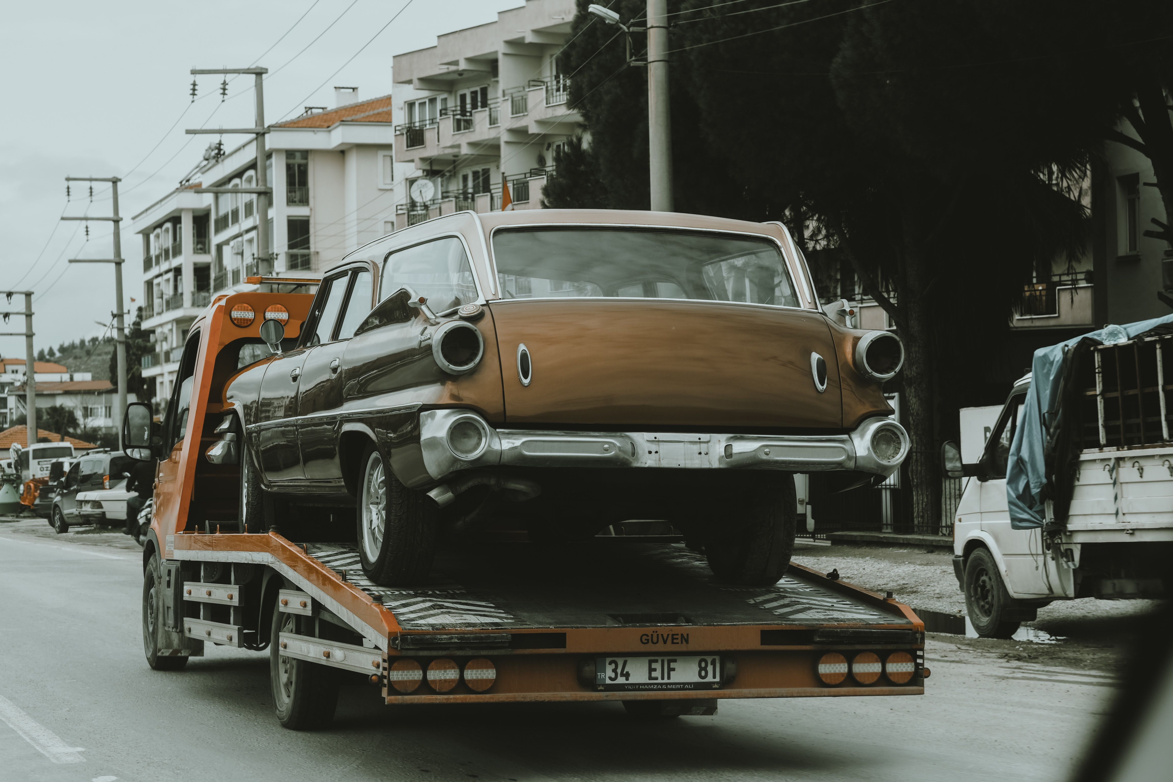 Tire change service